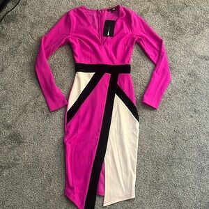 Form fitting fashion nova dress